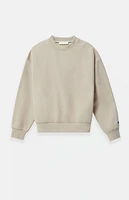 Fear of God Essentials Timber Classic Fleece Crew Neck Sweatshirt