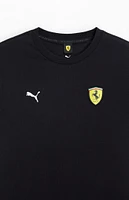 Puma Black Ferrari Big Shield T-Shirt