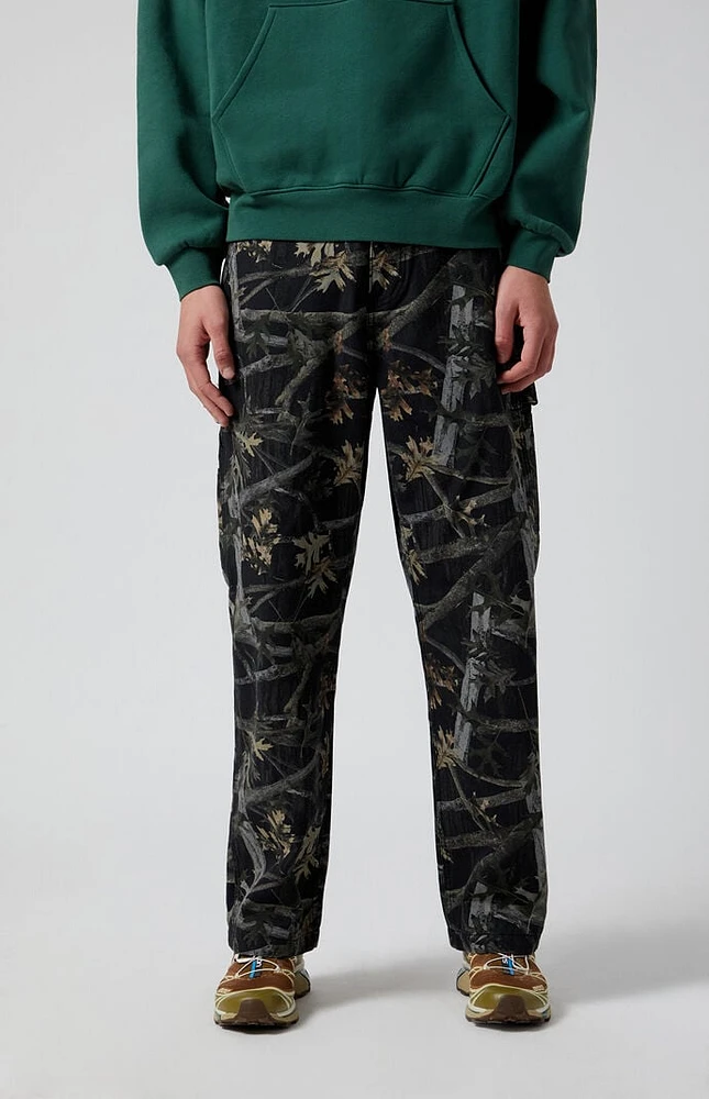 PacSun Tree Camo Baggy Carpenter Jeans