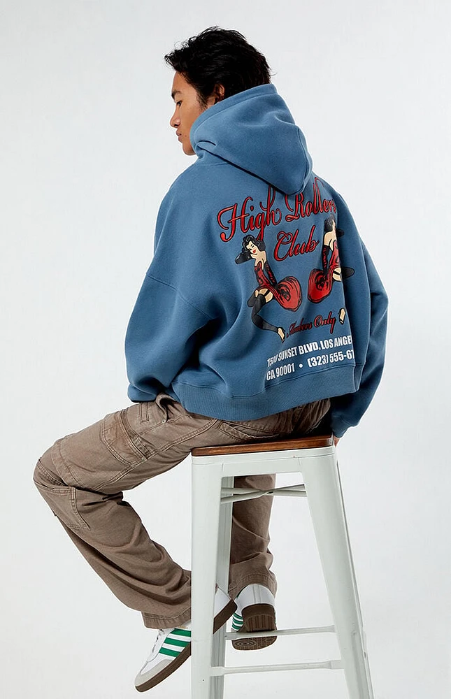 PacSun High Rollers Club Cropped Hoodie