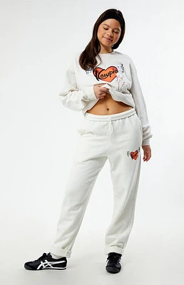 Kewpie Lean Heart Logo Sweatpants