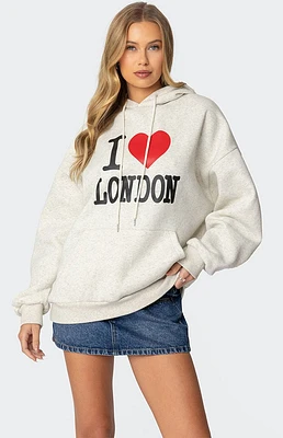 Edikted London Lover Oversized Hoodie