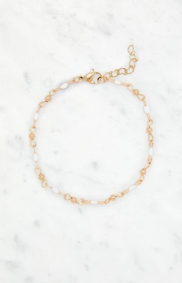 John Galt Gold Chain Bracelet