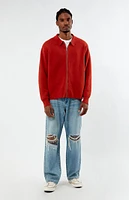 PacSun Zip Collared Sweater Jacket