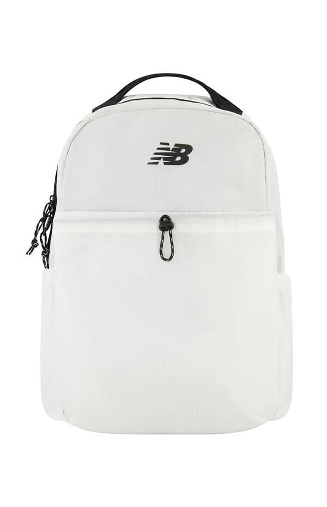 New Balance White Essentials Backpack