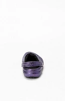 Crocs Kids Classic Lined Space Glitter Glow The Dark Clogs