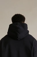 Fear of God Essentials Black Heavy Fleece Hoodie