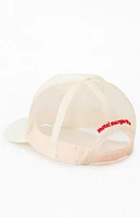 Motel Margarita Aspire To Retire Script Trucker Hat