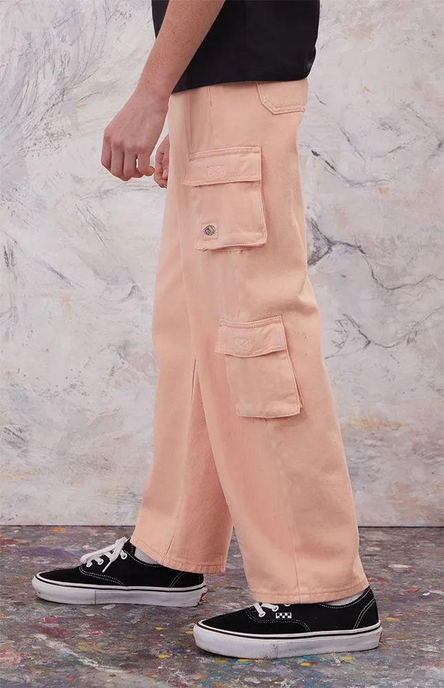 PacSun Light Blue Zip-Off '90s Baggy Cargo Pants