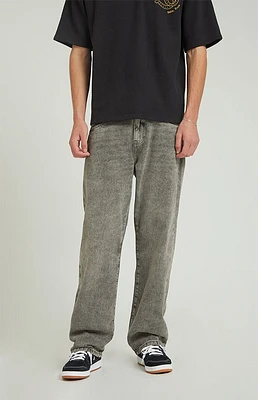 PacSun Brown Overdyed Baggy Jeans