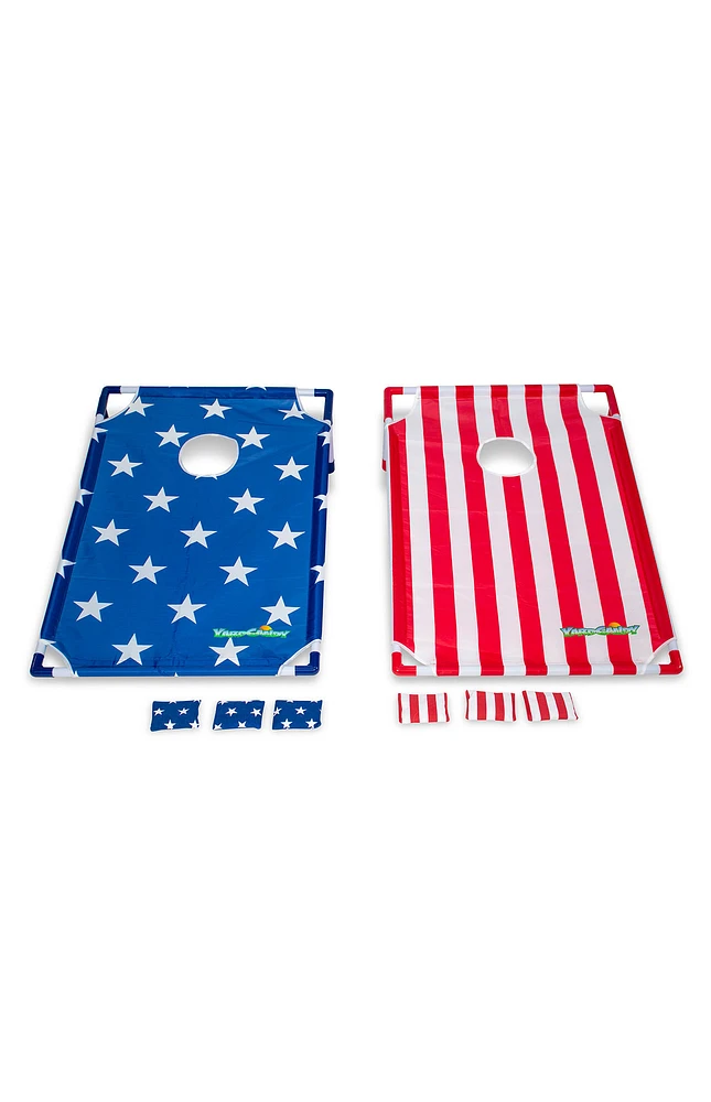 PoolCandy YardCandy Stars & Stripes Portable Cornhole Toss Game