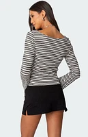 Edikted Lilia Striped Top