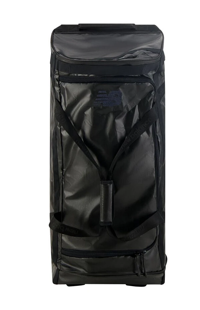 New Balance Black Pro Players 36" Wheeled Duffel Bag