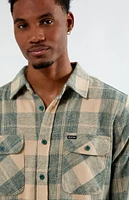 Brixton Bowery Stretch Water Resistant Flannel Shirt