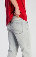 Pacsun Bryce Stretch Stacked Skinny Jeans Light Indigo