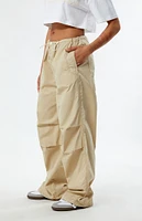 Levi's Khaki Parachute Pants