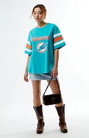 NFL Wild Collective x PacSun Miami Dolphins Oversized T-Shirt