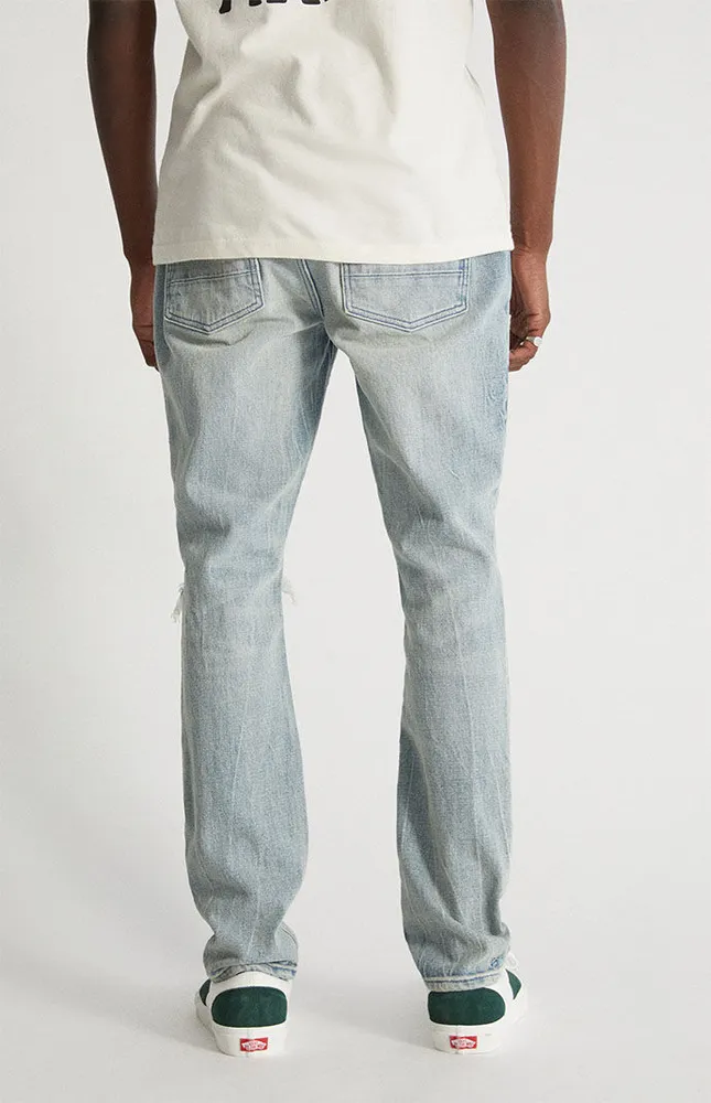 Skinny Comfort Distressed Jeans