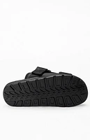 Kappa Black 222 Banda Mitel1 Slide Sandals