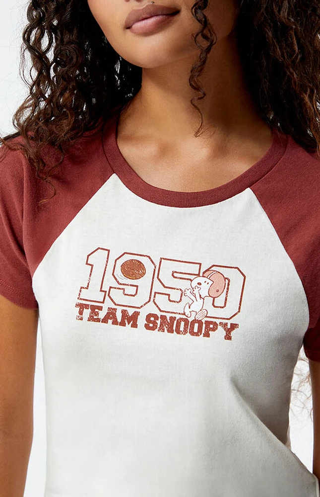 1950 Snoopy Football T-Shirt
