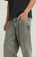 PacSun Brown Overdyed Baggy Jeans