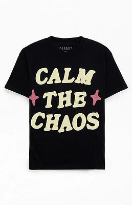 PacSun Calm The Chaos Boxy Puff Graphic T-Shirt