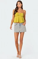 Edikted Starfish Strapless Top