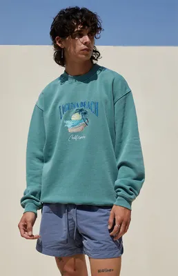 Laguna Beach Vintage Crew Neck Sweatshirt