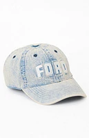 FORD Logo Denim Strapback Hat