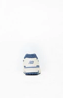 New Balance White & 550 Sneakers
