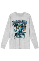 Minecraft Diamond Miner Long Sleeve T-Shirt