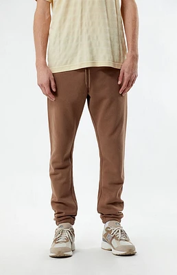 PacSun Brown Fleece Jogger Sweatpants