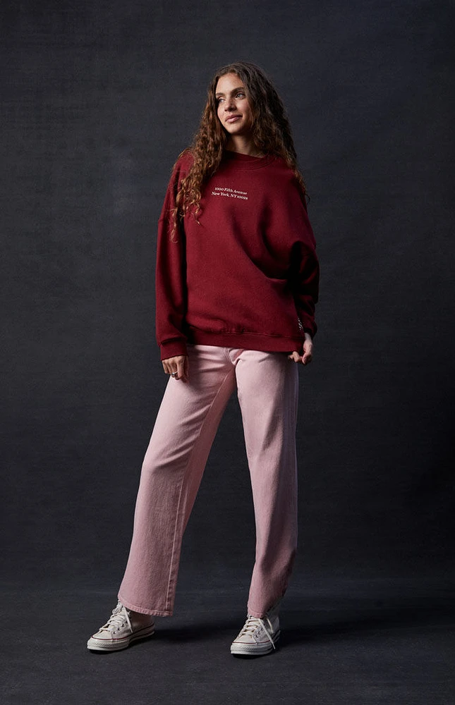 The Met x PacSun Logo Crew Neck Sweatshirt