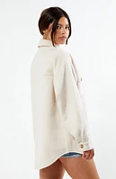 Pacsun Off White Shacket