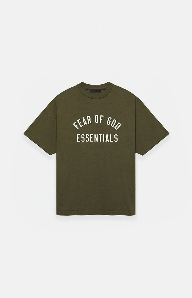 Fear of God Essentials Kids Military Crew Neck T-Shirt