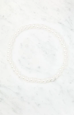 John Galt Faux Pearl Bracelet