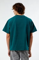 Pacsun Green Oversized Jacquard Knit T-Shirt