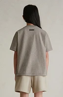 Fear of God Essentials Kids Homestead Heather Classic Crew Neck T-Shirt