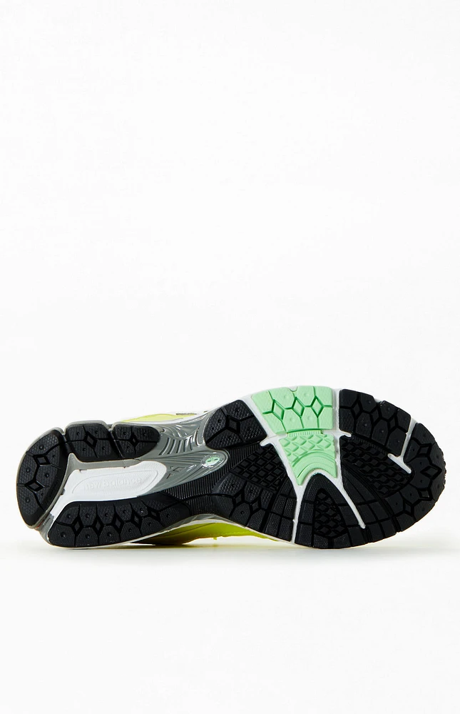 New Balance Yellow 2002R Shoes