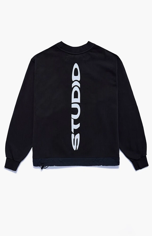 Studio by Supervsn Label Crew Neck Sweatshirt