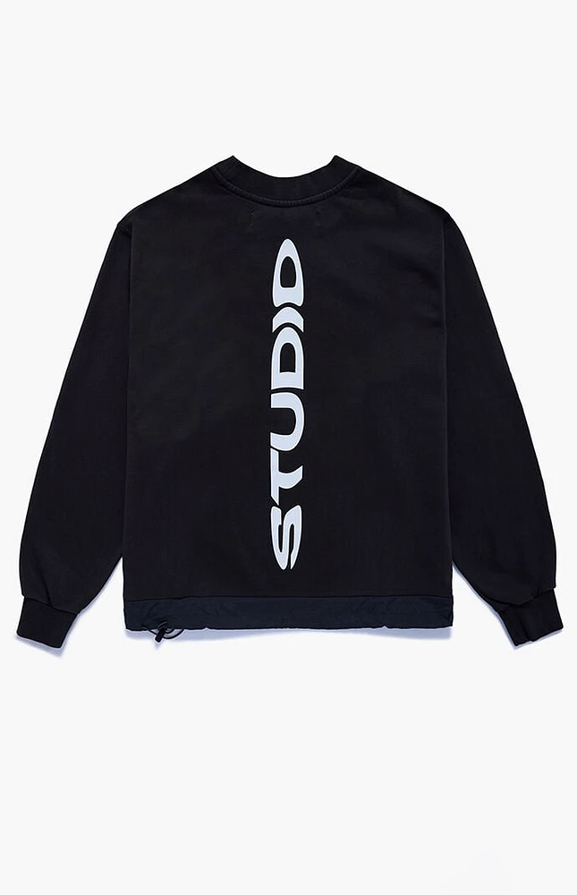 Studio by Supervsn Label Crew Neck Sweatshirt