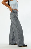 Levi's Black Acid Wash '94 Baggy Wide Leg Jeans