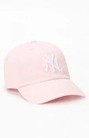 47 Brand Pink NY Yankees Dad Hat