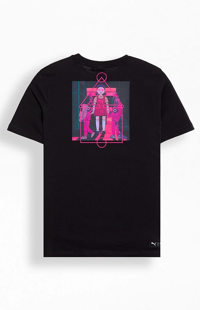 Puma x Squid Game Black T-Shirt