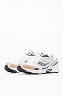 Saucony Gold & White Ride Millennium Shoes