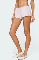 Edikted Sephi Lacey Pointelle Shorts
