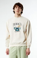 PacSun Monaco Embroidered Crew Neck Sweatshirt
