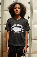 PacSun Kids Black Mesh Jersey