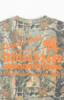 Diamond Cross Ranch Camo Retro Address T-Shirt