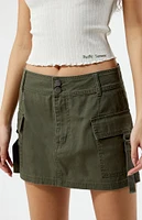 PacSun D-Ring Cargo Mini Skirt